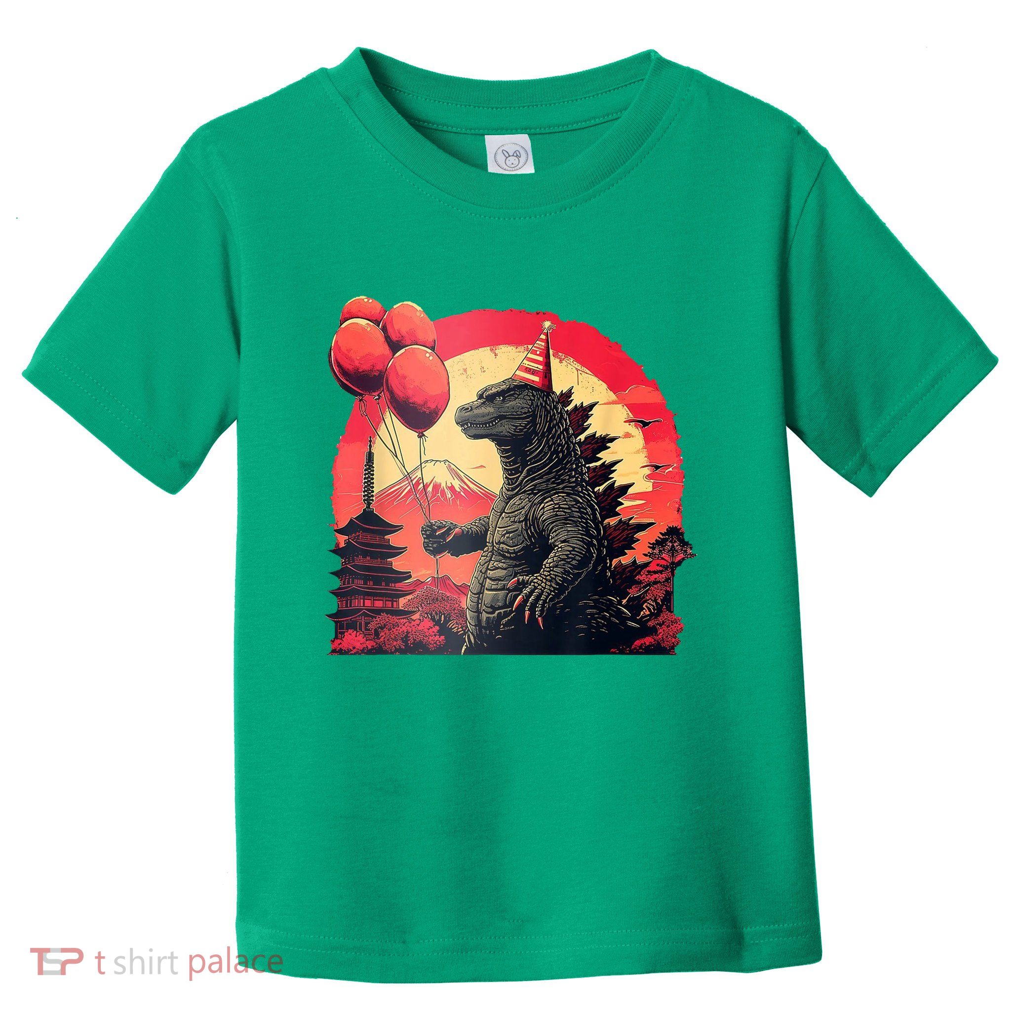 Kaiju Birthday Party Japan Monster Dinosaur Toddler T-Shirt
