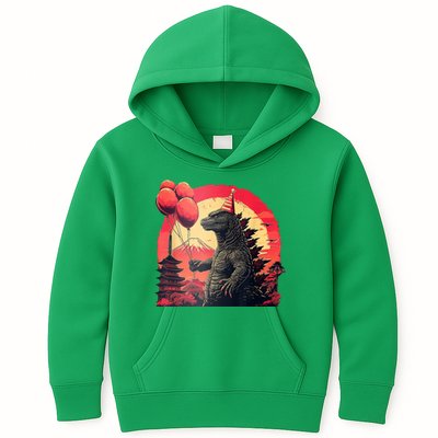 Kaiju Birthday Party Japan Monster Dinosaur Kids Hoodie