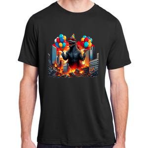 Kaiju Birthday Party Japanese Art Lovers Monster Movie Gifts Adult ChromaSoft Performance T-Shirt