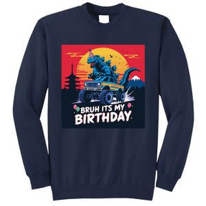 Kaiju Birthday Party Japan Monster Bday Dinosuar Decorations Tall Sweatshirt