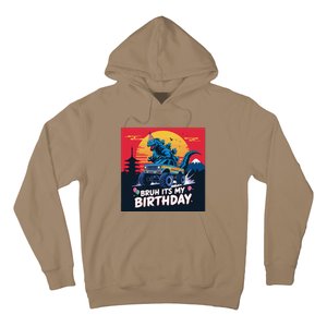 Kaiju Birthday Party Japan Monster Bday Dinosuar Decorations Hoodie