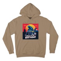 Kaiju Birthday Party Japan Monster Bday Dinosuar Decorations Hoodie