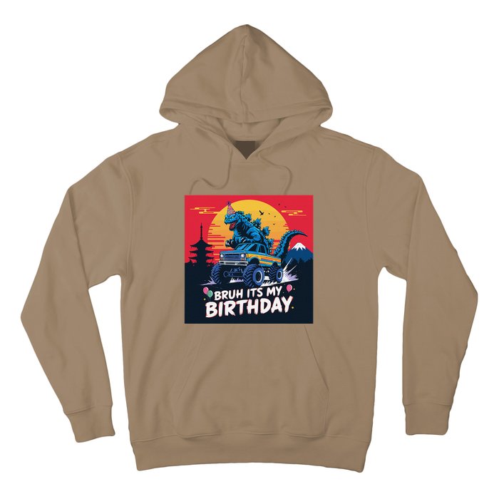 Kaiju Birthday Party Japan Monster Bday Dinosuar Decorations Hoodie