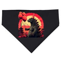 Kaiju Birthday Party Japan Monster Movie Bday Decorations USA-Made Doggie Bandana