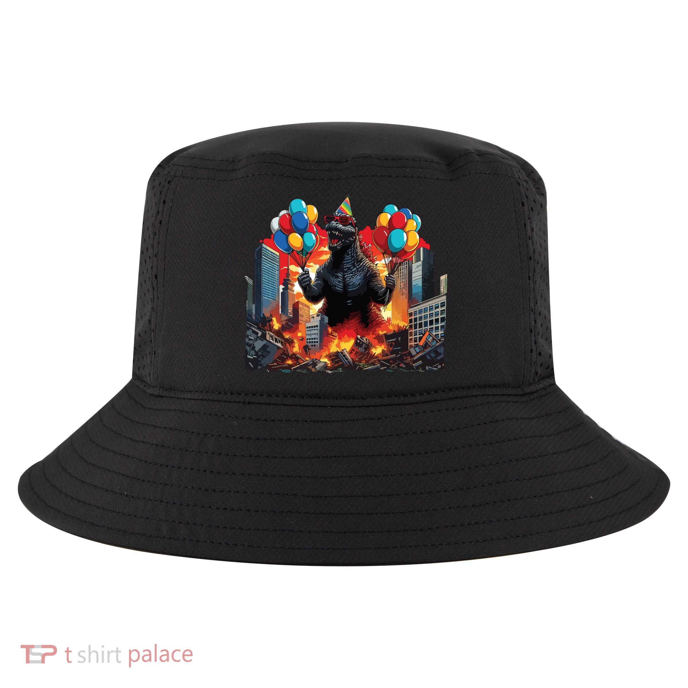 Kaiju Birthday Party Japanese Art Lovers Monster Movie Gifts Cool Comfort Performance Bucket Hat