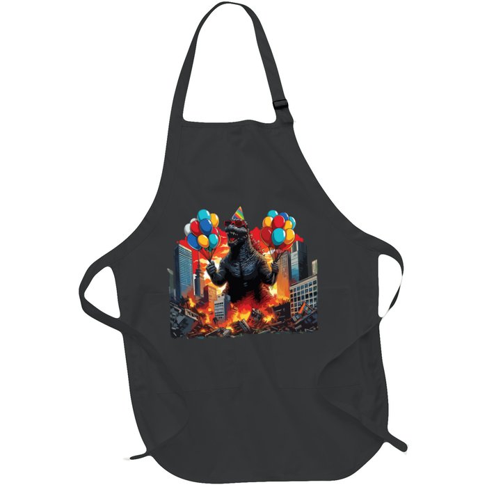 Kaiju Birthday Party Japanese Art Lovers Monster Movie Gifts Apron