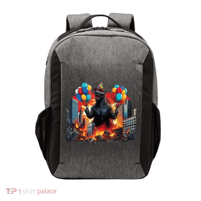 Kaiju Birthday Party Japanese Art Lovers Monster Movie Gifts Vector Backpack