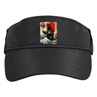 Kaiju Birthday Party Japanese Art Lovers Monster Movie Gifts Adult Drive Performance Visor