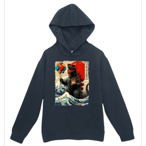 Kaiju Birthday Party Japanese Art Lovers Monster Movie Gifts Urban Pullover Hoodie