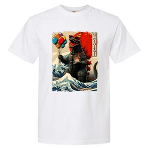 Kaiju Birthday Party Japanese Art Lovers Monster Movie Gifts Garment-Dyed Heavyweight T-Shirt