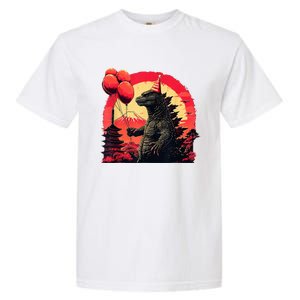 Kaiju Birthday Party Japan Monster Movie Bday Garment-Dyed Heavyweight T-Shirt