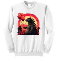 Kaiju Birthday Party Japan Monster Movie Bday Sweatshirt