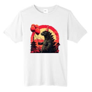 Kaiju Birthday Party Japan Monster Movie Bday Tall Fusion ChromaSoft Performance T-Shirt