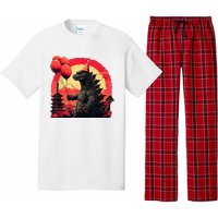 Kaiju Birthday Party Japan Monster Movie Bday Pajama Set