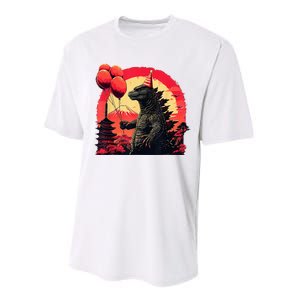 Kaiju Birthday Party Japan Monster Movie Bday Performance Sprint T-Shirt