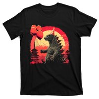 Kaiju Birthday Party Japan Monster Movie Bday Decorations T-Shirt