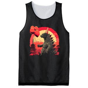 Kaiju Birthday Party Japan Monster Movie Bday Decorations Mesh Reversible Basketball Jersey Tank