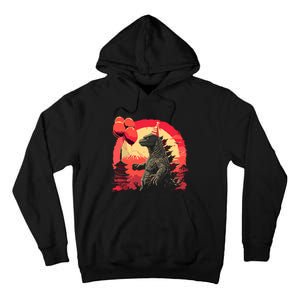 Kaiju Birthday Party Japan Monster Movie Bday Decorations Tall Hoodie