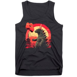 Kaiju Birthday Party Japan Monster Movie Bday Decorations Tank Top