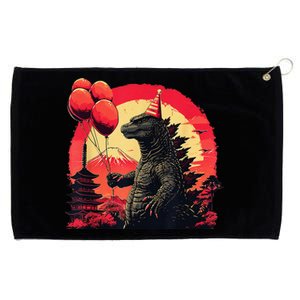 Kaiju Birthday Party Japan Monster Movie Bday Decorations Grommeted Golf Towel