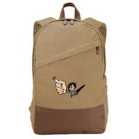 K.I.L.L B.I.L.L Rav Left Handed Cigarette Cotton Canvas Backpack
