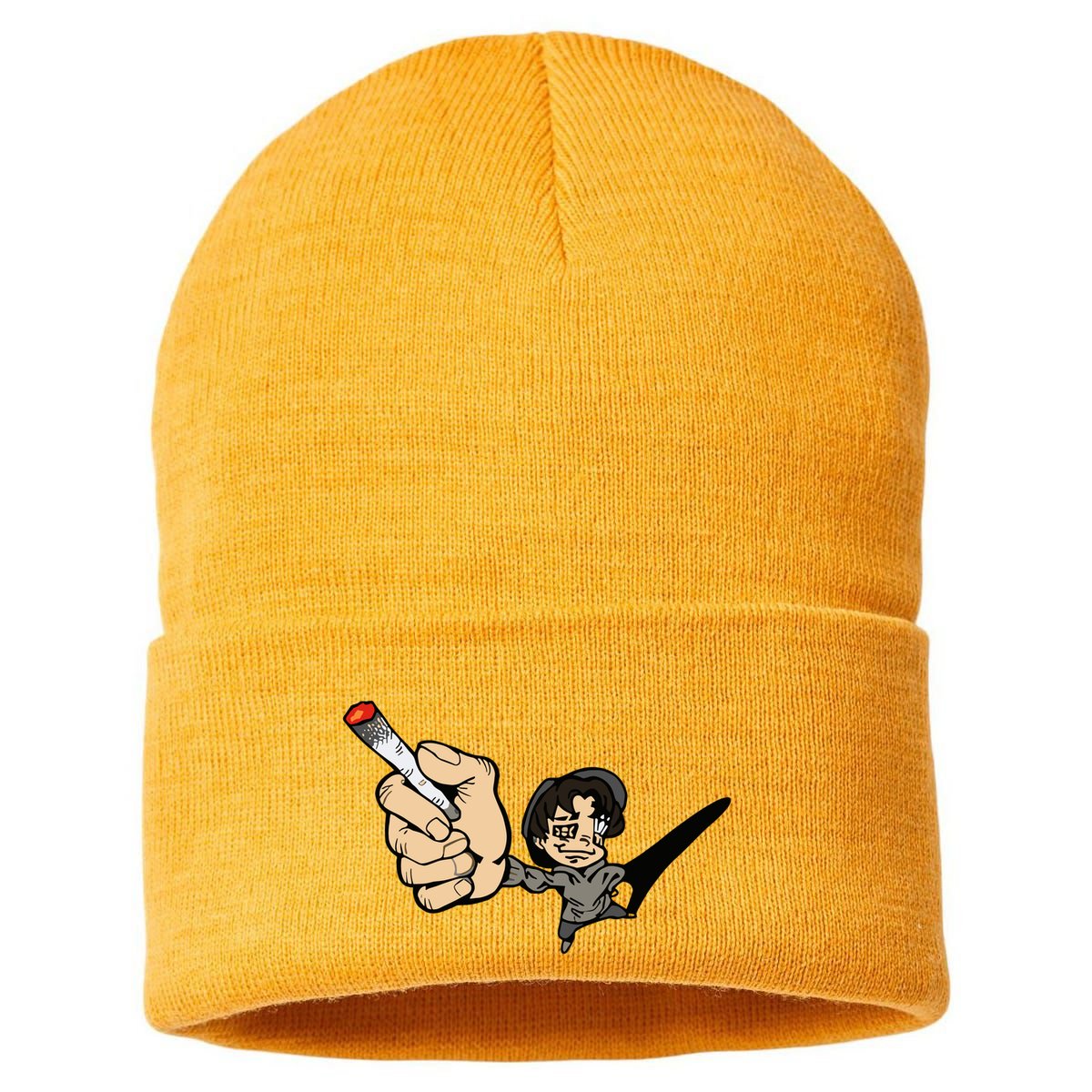 K.I.L.L B.I.L.L Rav Left Handed Cigarette Sustainable Knit Beanie