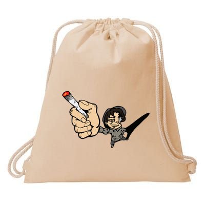 K.I.L.L B.I.L.L Rav Left Handed Cigarette Drawstring Bag