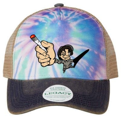 K.I.L.L B.I.L.L Rav Left Handed Cigarette Legacy Tie Dye Trucker Hat