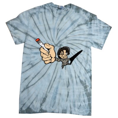 K.I.L.L B.I.L.L Rav Left Handed Cigarette Tie-Dye T-Shirt