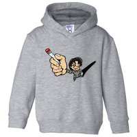 K.I.L.L B.I.L.L Rav Left Handed Cigarette Toddler Hoodie