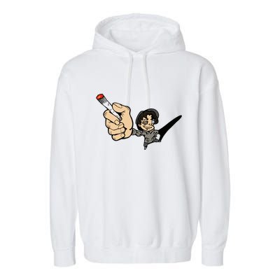 K.I.L.L B.I.L.L Rav Left Handed Cigarette Garment-Dyed Fleece Hoodie