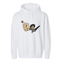 K.I.L.L B.I.L.L Rav Left Handed Cigarette Garment-Dyed Fleece Hoodie