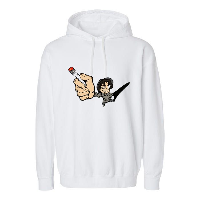 K.I.L.L B.I.L.L Rav Left Handed Cigarette Garment-Dyed Fleece Hoodie
