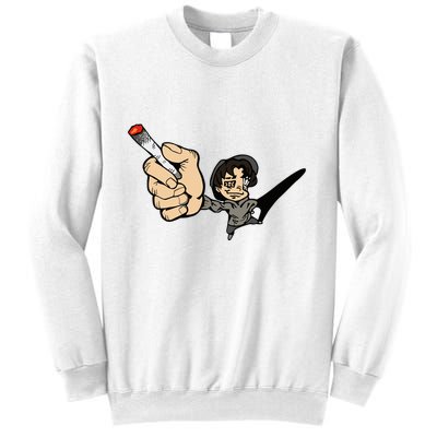 K.I.L.L B.I.L.L Rav Left Handed Cigarette Sweatshirt