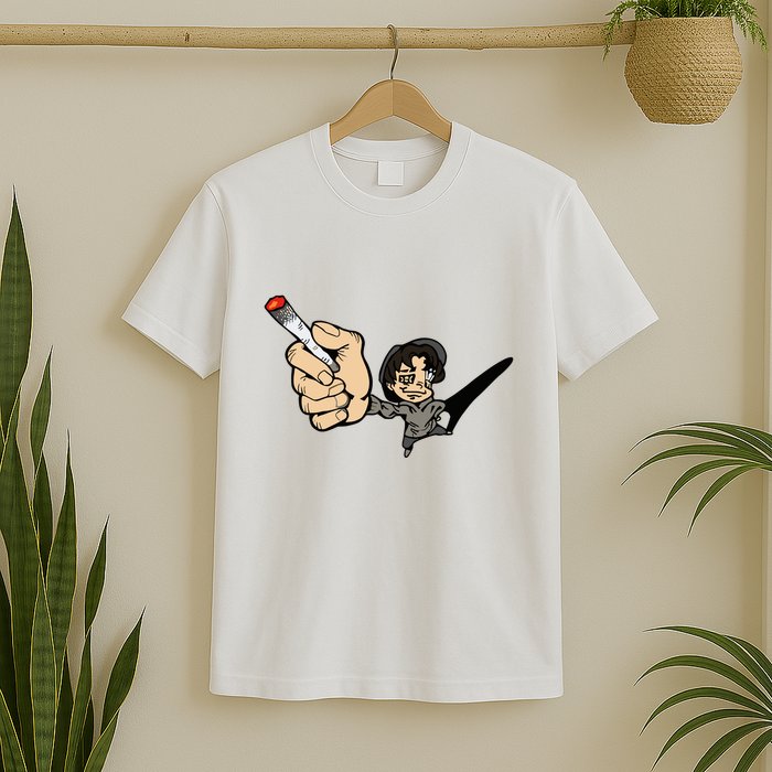 K.I.L.L B.I.L.L Rav Left Handed Cigarette T-Shirt