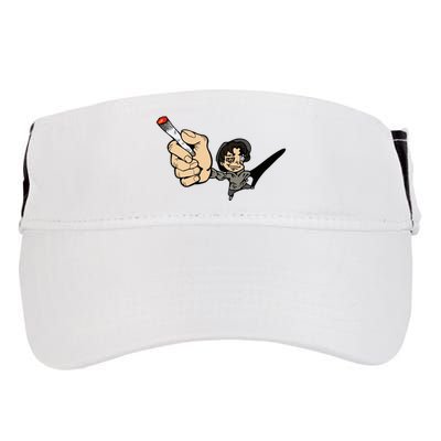K.I.L.L B.I.L.L Rav Left Handed Cigarette Adult Drive Performance Visor