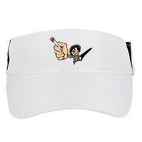 K.I.L.L B.I.L.L Rav Left Handed Cigarette Adult Drive Performance Visor