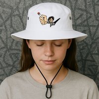 K.I.L.L B.I.L.L Rav Left Handed Cigarette Bucket Hat