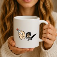 K.I.L.L B.I.L.L Rav Left Handed Cigarette Mug