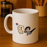 K.I.L.L B.I.L.L Rav Left Handed Cigarette Mug