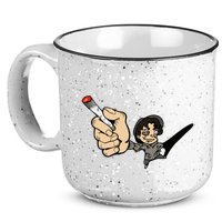 K.I.L.L B.I.L.L Rav Left Handed Cigarette 15oz Campfire Ceramic Mug