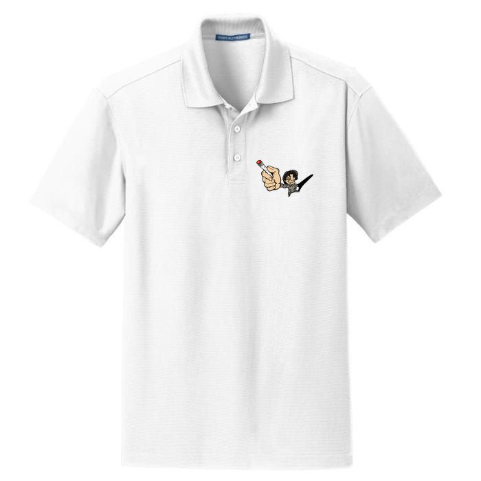 K.I.L.L B.I.L.L Rav Left Handed Cigarette Dry Zone Grid Polo