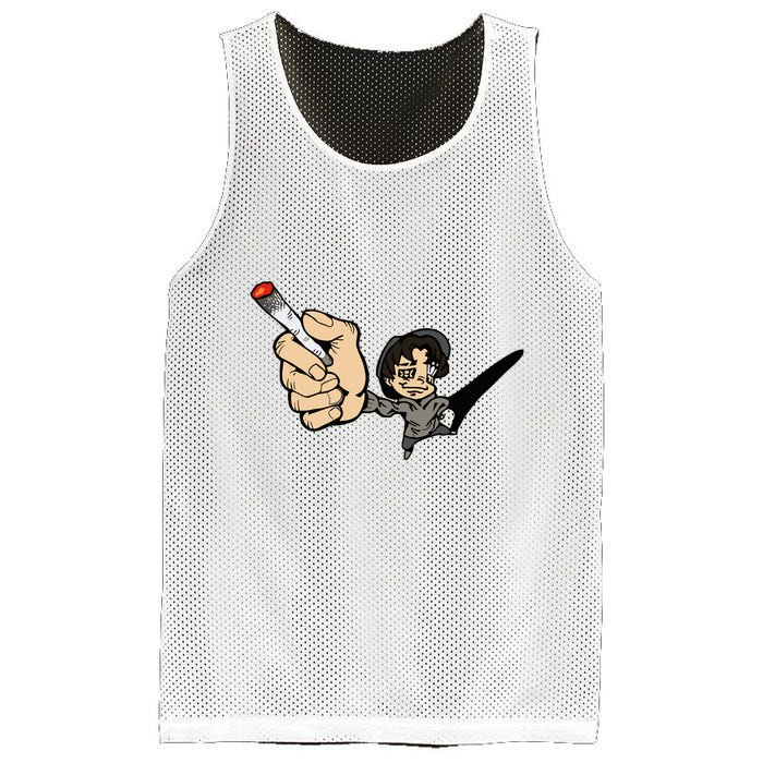K.I.L.L B.I.L.L Rav Left Handed Cigarette Mesh Reversible Basketball Jersey Tank
