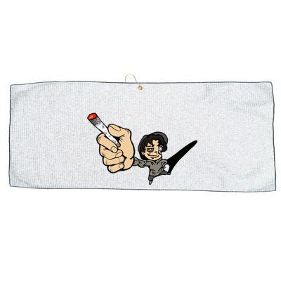 K.I.L.L B.I.L.L Rav Left Handed Cigarette Large Microfiber Waffle Golf Towel