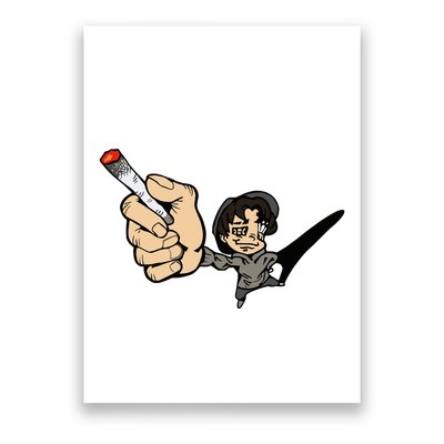 K.I.L.L B.I.L.L Rav Left Handed Cigarette Poster