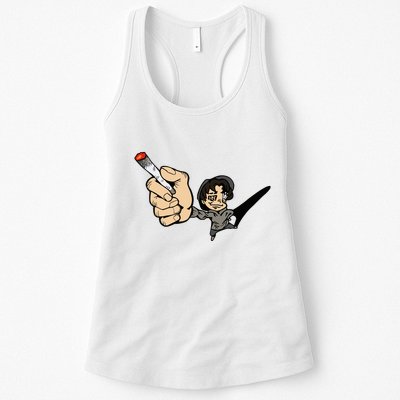 K.I.L.L B.I.L.L Rav Left Handed Cigarette Womens Tank Top