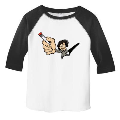 K.I.L.L B.I.L.L Rav Left Handed Cigarette Toddler Fine Jersey T-Shirt