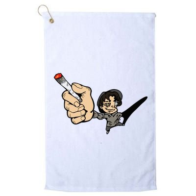 K.I.L.L B.I.L.L Rav Left Handed Cigarette Golf Towel