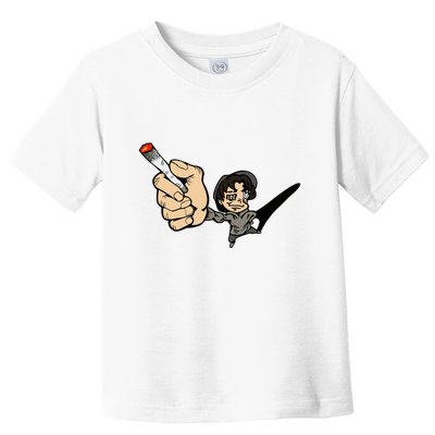 K.I.L.L B.I.L.L Rav Left Handed Cigarette Toddler T-Shirt