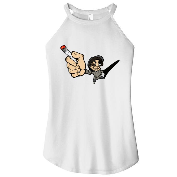 K.I.L.L B.I.L.L Rav Left Handed Cigarette Women's Perfect Tri Rocker Tank